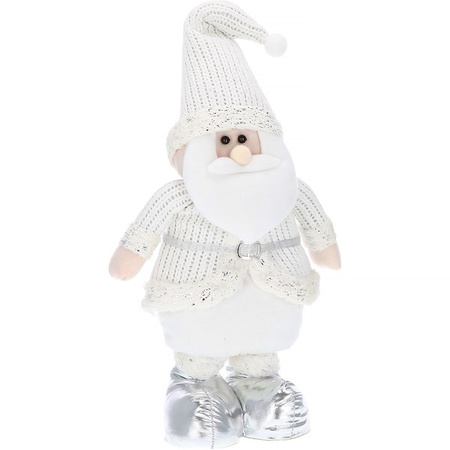 Mikołaj 62-90cm ozdoba świąteczna, krasnal świąteczny, gnom na teleskopowych nóżkach