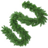 Girlanda świąteczna 280cm łańcuch choinkowy, zielony