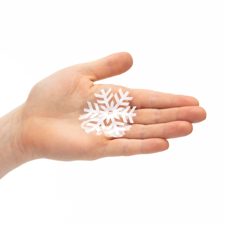 Naklejki świąteczne, dekoracje na okno 21 szt. ozdoby okienne, samoprzylepne, białe