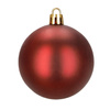 Bombki choinkowe, zawieszki zestaw 40 szt. dekoracje świąteczne do stroika, nietłukące bordowo-czerwone