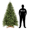 Choinka sztuczna Premium Royal Trees 240 cm świerk kaukaski z stojakiem, drzewko