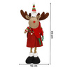 Renifer 45cm ozdoba świąteczna, krasnal świąteczny, gnom