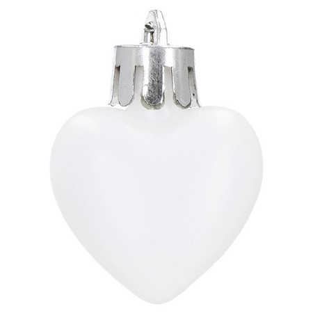 Bombki choinkowe 74 szt. ozdoby świąteczne zestaw multikolor