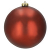 Bombki choinkowe 2 szt. ozdoby świąteczne zawieszki 15 cm czerwień