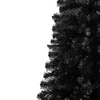 Choinka sztuczna, jodła 150 cm designerskie drzewko świąteczne czarne