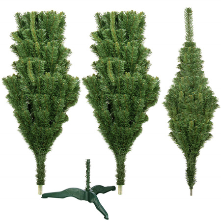 Choinka sztuczna 220 cm jodła zielona Vera jak żywa