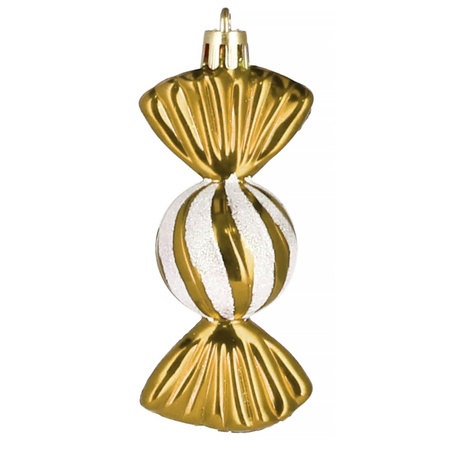 Bombki choinkowe 5 szt. cukierki, kolorowy zestaw choinkowy