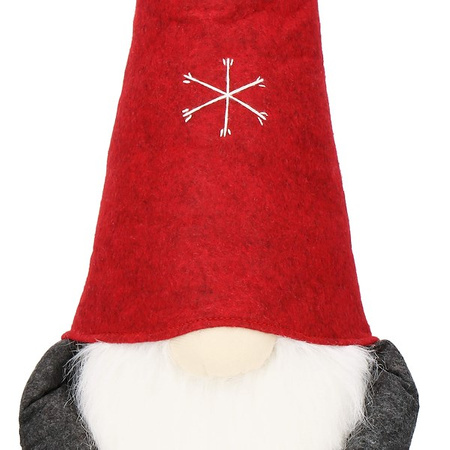 Skrzat 75-120cm ozdoba świąteczna, krasnal świąteczny, gnom na teleskopowych nóżkach