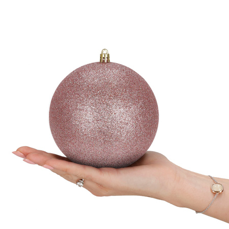 Bombki choinkowe 12 cm nietłukące zestaw 4 szt. dekoracje świąteczne