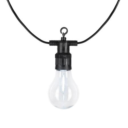 Lampki choinkowe LED żarówki 20 Led oświetlenie zewnętrzne girlanda 13 m multikolor