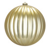 Duże bombki choinkowe 3 szt. ozdoby świąteczne 20,5 cm brokat złote