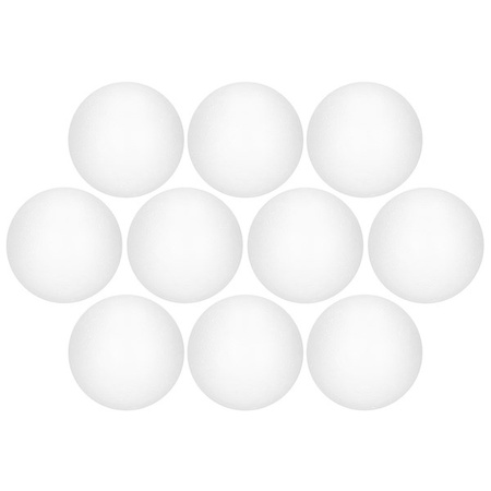 Bombki styropianowe 13cm kula styropianowa decoupage zestaw 10 szt.