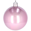 Bombki choinkowe 20 szt. ozdoby świąteczne różowy