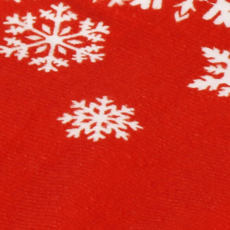 Pokrowiec na butelkę, świąteczne etui na wino czerwone