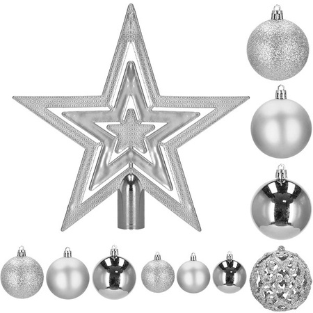 Bombki choinkowe na choinkę zestaw 100 szt.