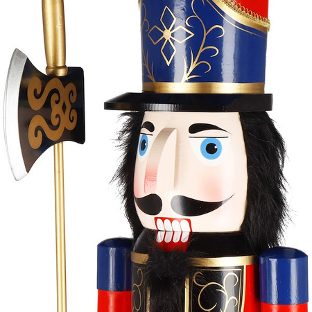 Dziadek do orzechów 152 cm drewniany żołnierzyk, figurka świąteczna