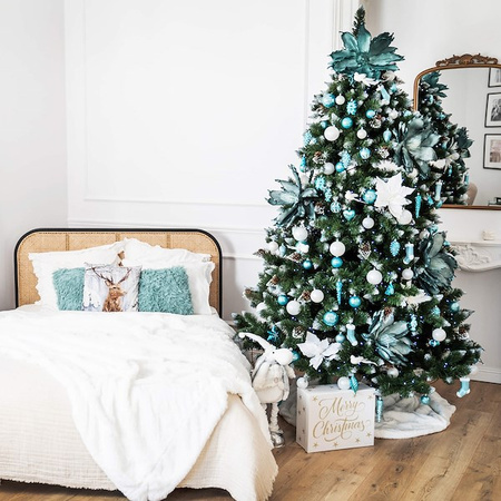 Choinka sztuczna, ośnieżona 220 cm Premium Royal Trees świąteczne drzewko, sosna diamentowa