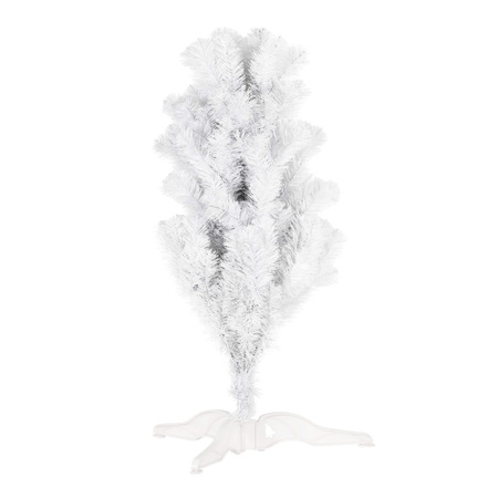 Choinka sztuczna jodła biała 180 cm nowoczesna jak żywa, ze stojakiem