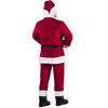 Strój św. Mikołaja 12 elementów, kostium przebranie czerwone