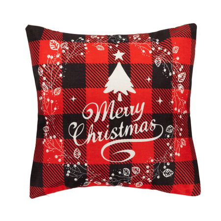 Poszewka świąteczna, dekoracyjna 40x40cm zestaw 4 szt. poszewki na poduszkę