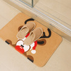 Dywanik łazienkowy świąteczny 60x40 cm mata antypoślizgowa, szybkoschnąca, renifer
