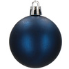 Bombki choinkowe 30 szt. ozdoby świąteczne granatowy