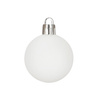 Bombki choinkowe 40 szt. komplet dekoracje świąteczne zawieszki nietłukące, białe