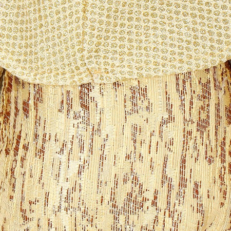 Skrzat 50cm ozdoba świąteczna, stojący krasnal świąteczny, gnom złoty