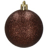 Bombki choinkowe 20 szt. ozdoby świąteczne brązowe