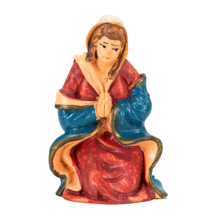 Figurki do szopki bożonarodzeniowej 10 szt. z żywicy zestaw święta