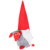 Mikołaj 28cm ozdoba świąteczna, krasnal świąteczny, gnom z prezentem