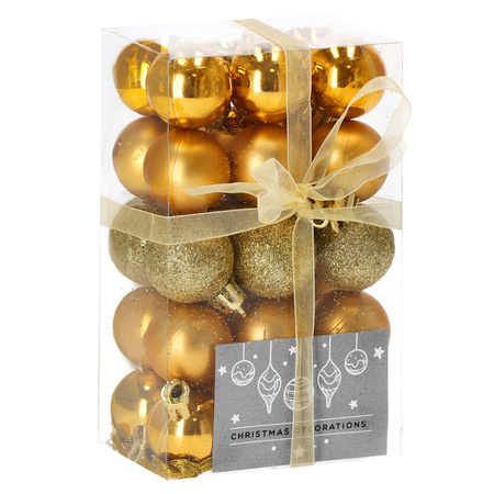 Bombki choinkowe na choinkę zestaw 30 szt.