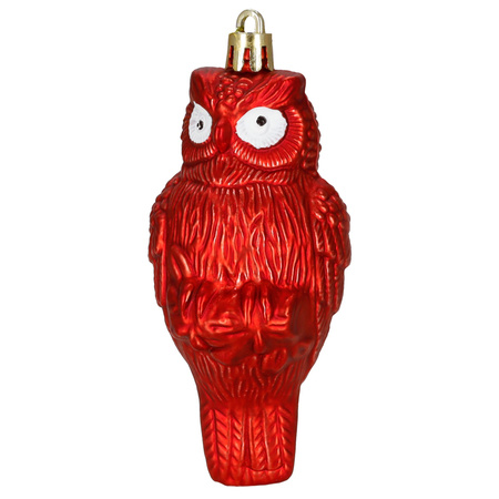 Bombki choinkowe 14 szt. ozdoby do girland i świątecznych aranżacji, czerwone