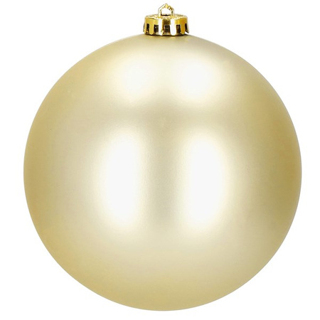 Bombki choinkowe 2 szt. ozdoby świąteczne zawieszki 15 cm szampański