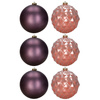 Bombki choinkowe, nietłukące 6 szt. dekoracje świąteczne 15 cm
