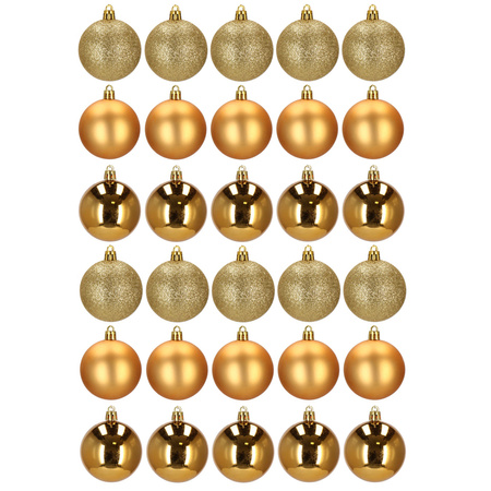 Bombki choinkowe na choinkę zestaw 30 szt.