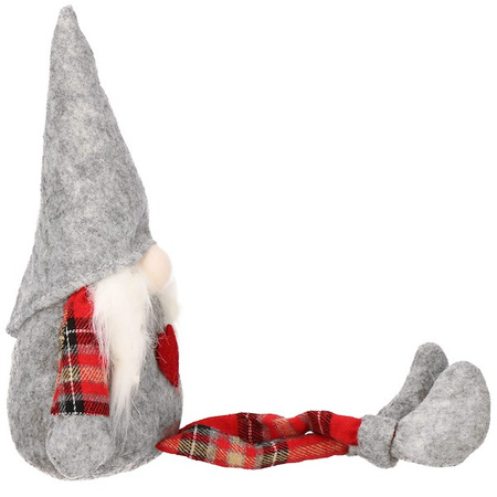 Para krasnali 50cm ozdoba świąteczna, skrzat świąteczny, gnom ze zwisającymi nóżkami