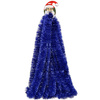 Łańcuch na choinkę 6m granatowy, girlanda choinkowa, średnica 7cm