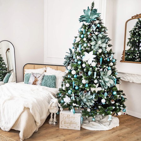 Choinka sztuczna, ośnieżona 150 cm Premium Royal Trees świąteczne drzewko, sosna diamentowa