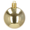 Bombki choinkowe nietłukące 77 szt. dekoracje świąteczne, złoty