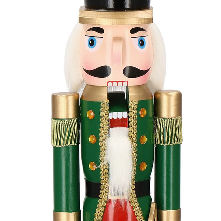 Dziadek do orzechów 60 cm drewniany żołnierzyk multikolor, figurka świąteczna