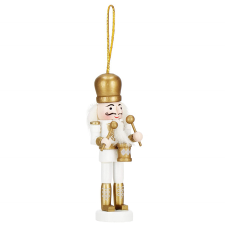 Zawieszki choinkowe 5 sztuk dziadek do orzechów drewniane ozdoby świateczne