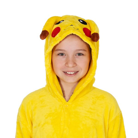 Piżama jednoczęściowa kigurumi dziecięcy kombinezon Pikachu rozmiar 130-140 cm