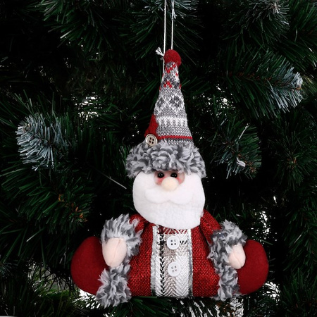 Mikołaj 19cm ozdoba świąteczna, krasnal świąteczny, gnom