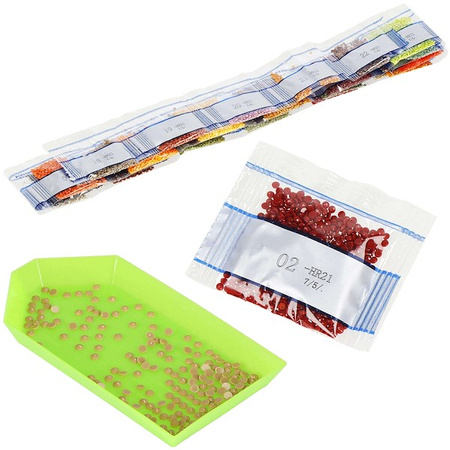 Haft diamentowy Jezus mozaika diamentowa 40x30 cm