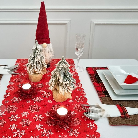 Choinka dekoracyjna sztuczne drzewko ozdoba świąteczna 20 cm