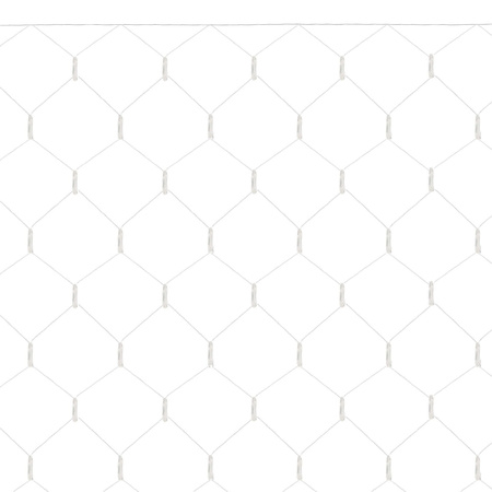 Kurtyna świetlna ciepły biały 144 Led lampki wewnętrzno-zewnętrzne siatka z programatorem