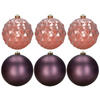 Bombki choinkowe, nietłukące 6 szt. dekoracje świąteczne 15 cm