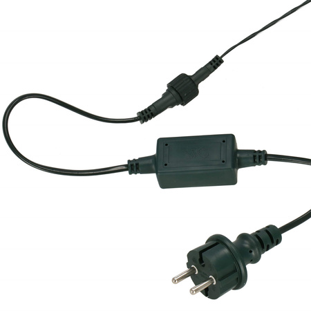 Kurtyna świetlna 300 led girlanda, lampki zewnętrzne sople ciepły biały + flash