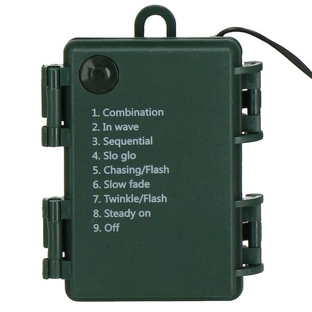 Lampki choinkowe 50 Led na baterie multikolor z programatorem